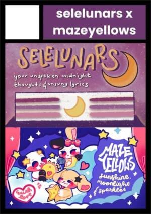 selelunars x mazeyellows circle cut